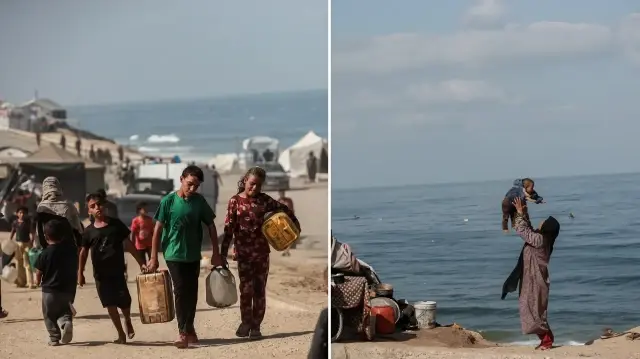 gazzede yerinden edilen siviller agir yasam kosullariyla mucadele ediyor wMhlPHzS