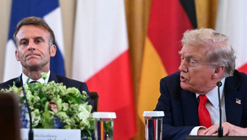 polis trumpin konvoyu icin yanlislikla macronun aracini durdurdu BtdRmYD2