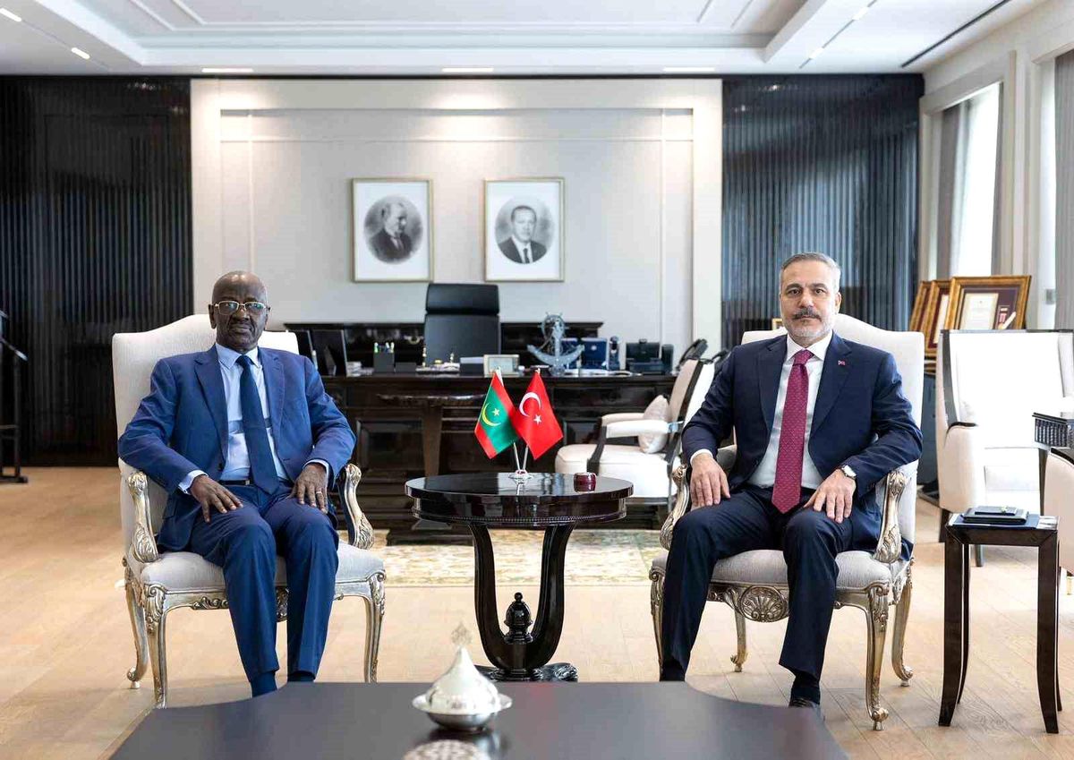 Dışişleri Bakanı Hakan Fidan, Moritanya ile İkili İlişkileri Geliştirmek Üzere Merzoug ile Görüştü
